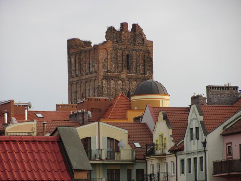 Zamek Głogów Wieża kościoła św. Mikołaja z XIII wieku