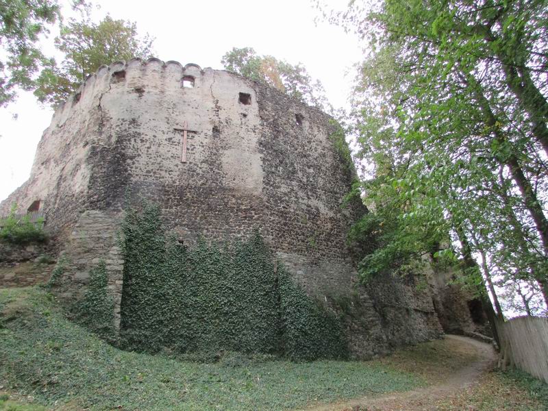 Zamek Proszówka (Gryf) Zamek górny