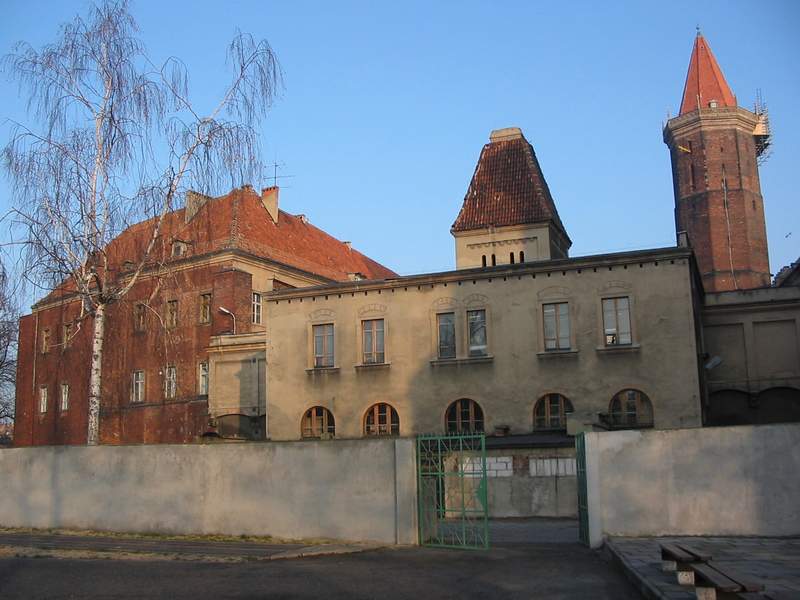Zamek Legnica Zamek z tyłu
