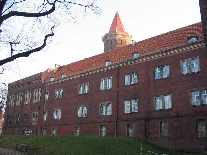 Zamek Legnica Zamek od strony północnej