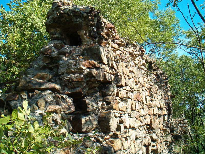 Zamek Podskale Fragment muru