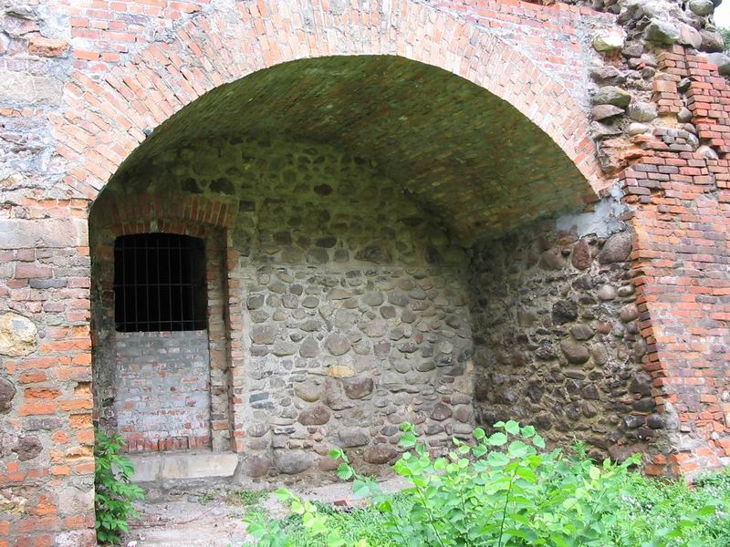 Zamek Prochowice Stare wejście