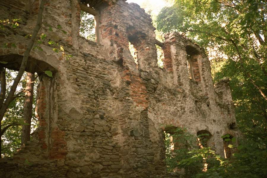 Zamek Rybnica Ściana
