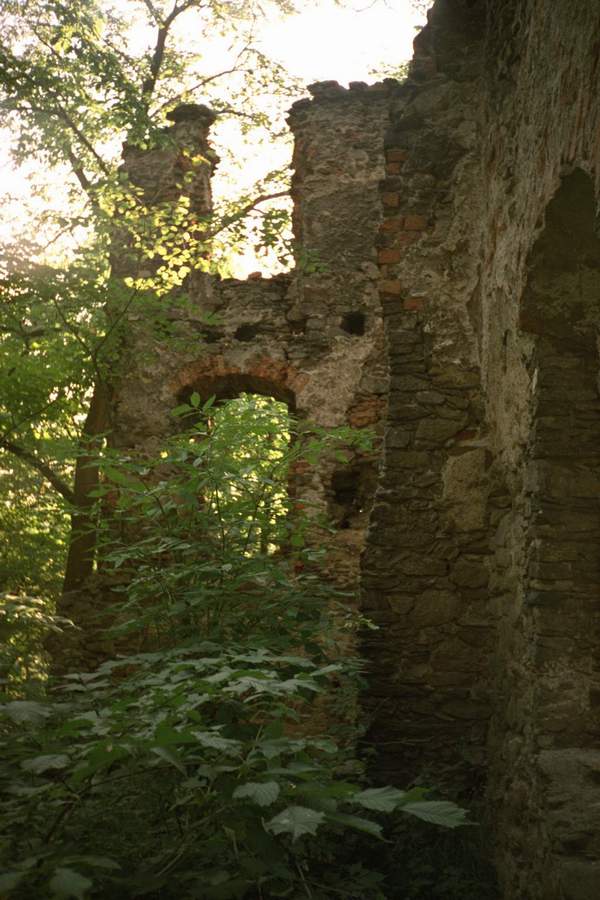 Zamek Rybnica Mury