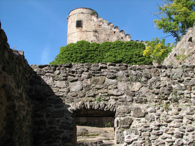 Zamek Sobieszów (Chojnik) Widok na wieżę