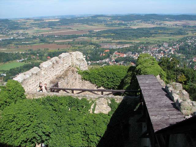 Zamek Sobieszów (Chojnik) Widok z wieży
