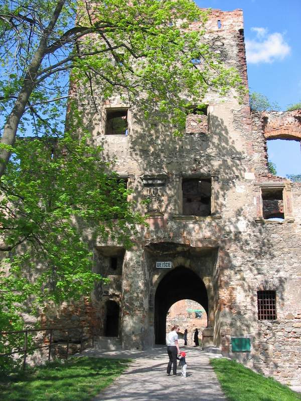 Zamek Ząbkowice Śląskie Wieża bramna