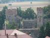 Ząbkowice Śląskie Zamek widoczny z Krzywej Wieży