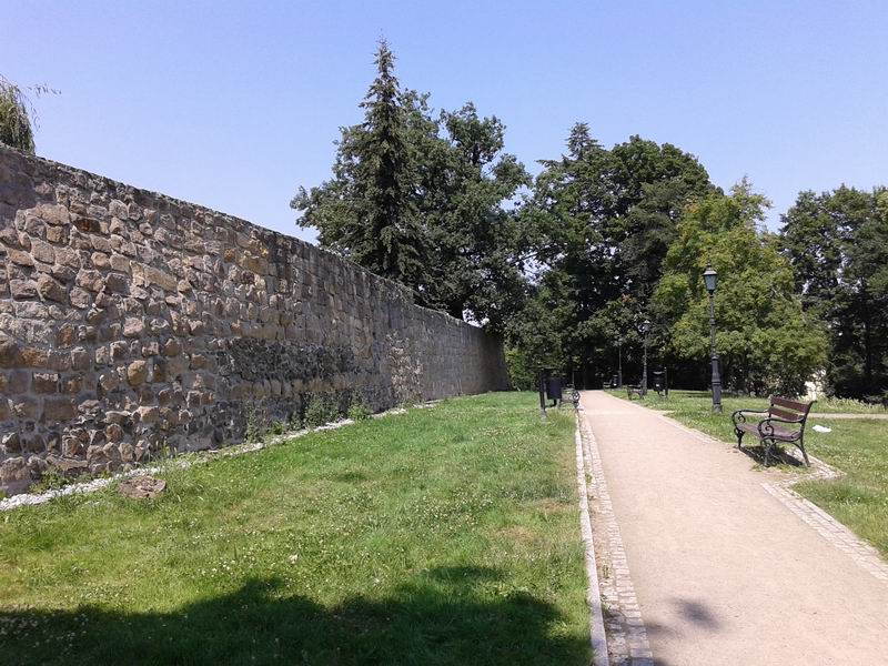 Zamek Złotoryja Mury miejskie