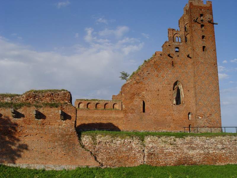 Zamek Radzyń Chełmiński Strona południowa
