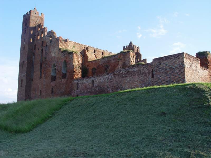 Zamek Radzyń Chełmiński Strona północna