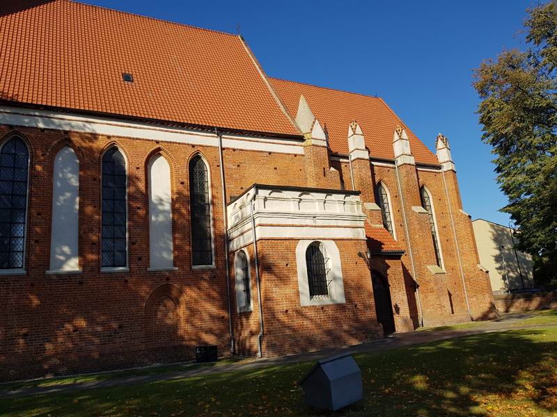 Zamek Golub-Dobrzyń Kościół św. Katarzyny Aleksandryjskiej w Golubiu-Dobrzyniu