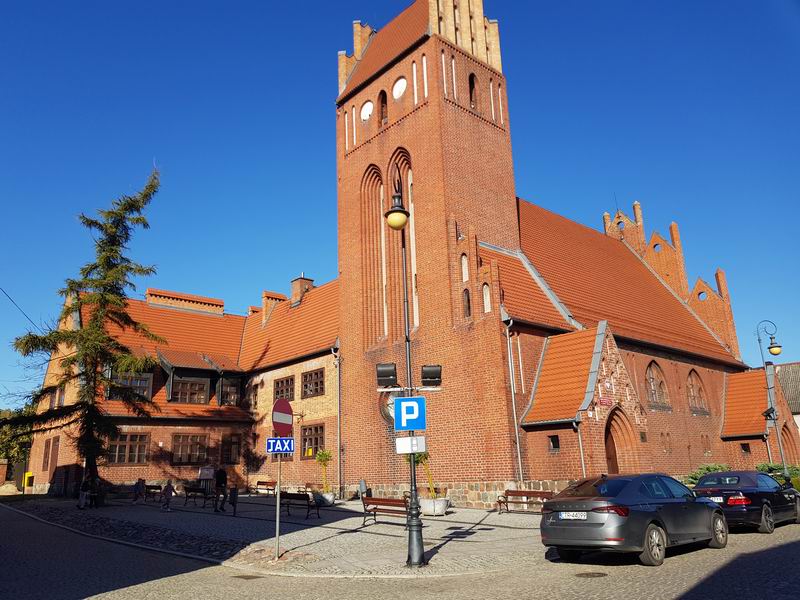 Zamek Golub-Dobrzyń Kościół poewangelicki w Golubiu-Dobrzyniu