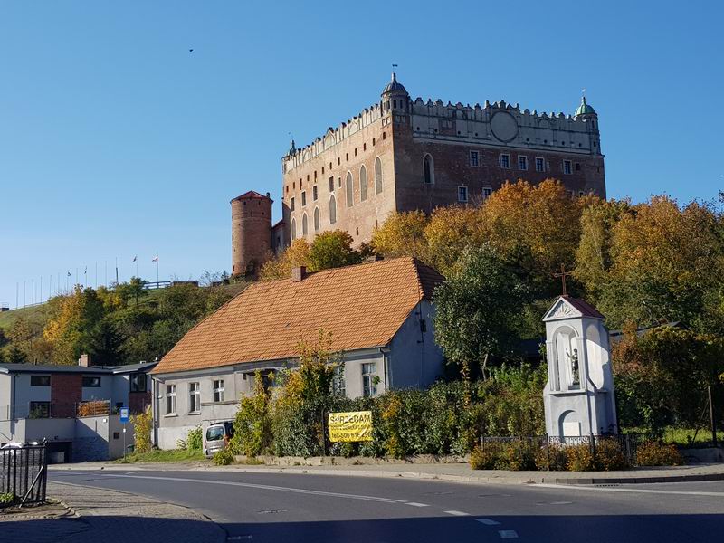 Zamek Golub-Dobrzyń Południowo - wschodnia część zamku