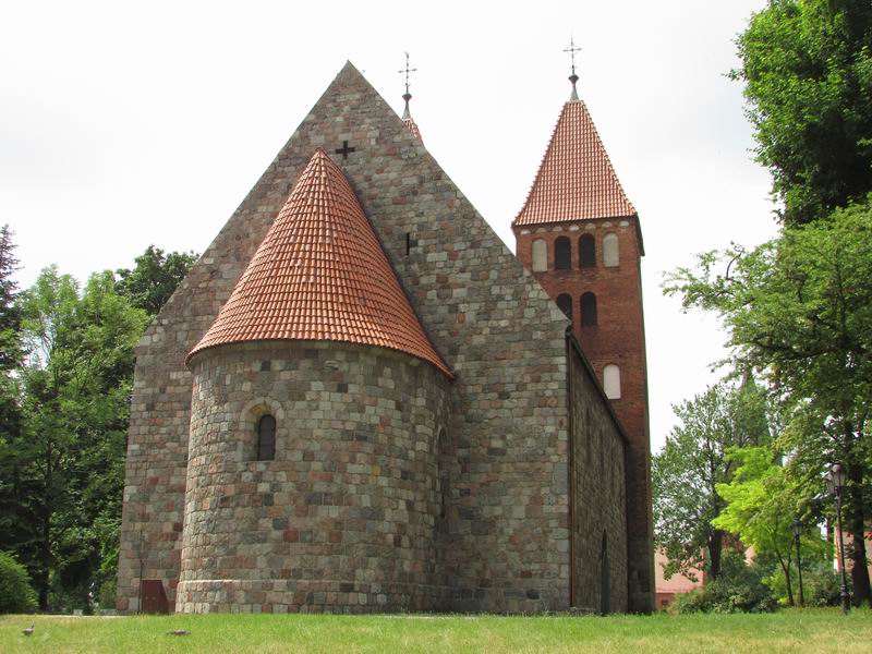 Zamek Inowrocław Kościół Imienia Najświętszej Maryi Panny w Inowrocławiu