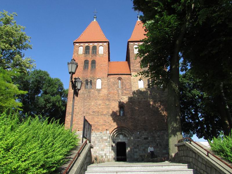 Zamek Inowrocław Kościół Imienia Najświętszej Maryi Panny w Inowrocławiu