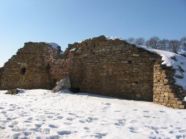 Zamek Inowłódz Ruiny zamku