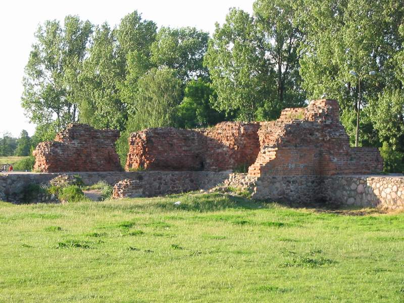 Zamek Rawa Mazowiecka Pozostałe ruiny