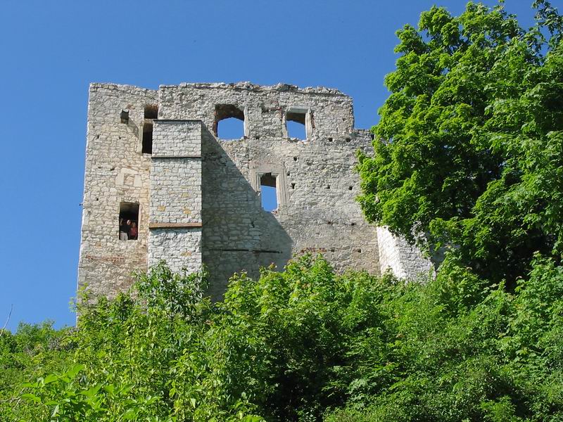 Zamek Kazimierz Dolny Strona wschodnia