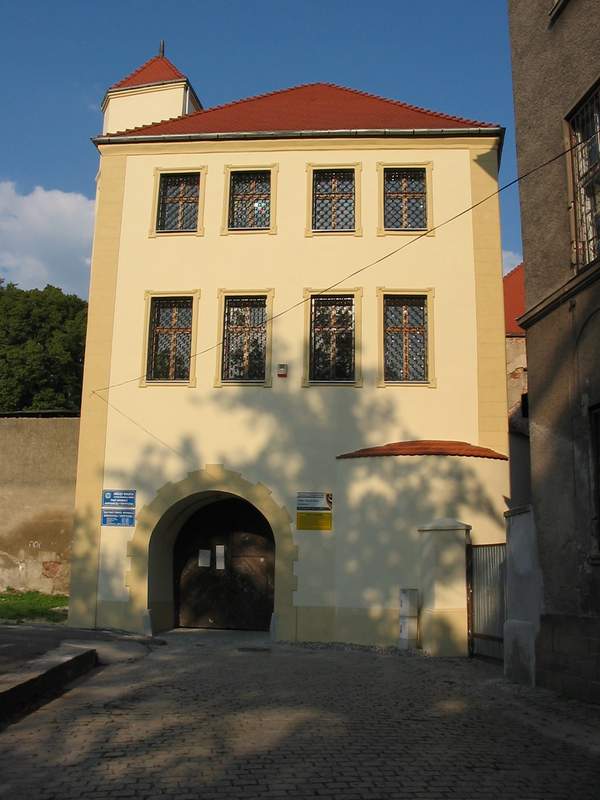 Zamek Krosno Odrzańskie Brama wejściowa