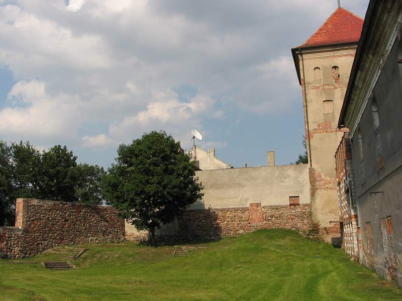 Zamek Sulechów Pozostałości zamku