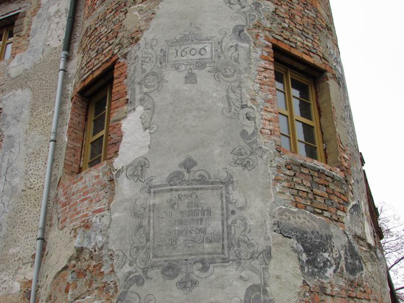 Zamek Broniszów Fragment wieży