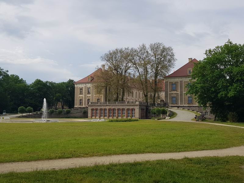 Zamek Żagań Park pałacowy