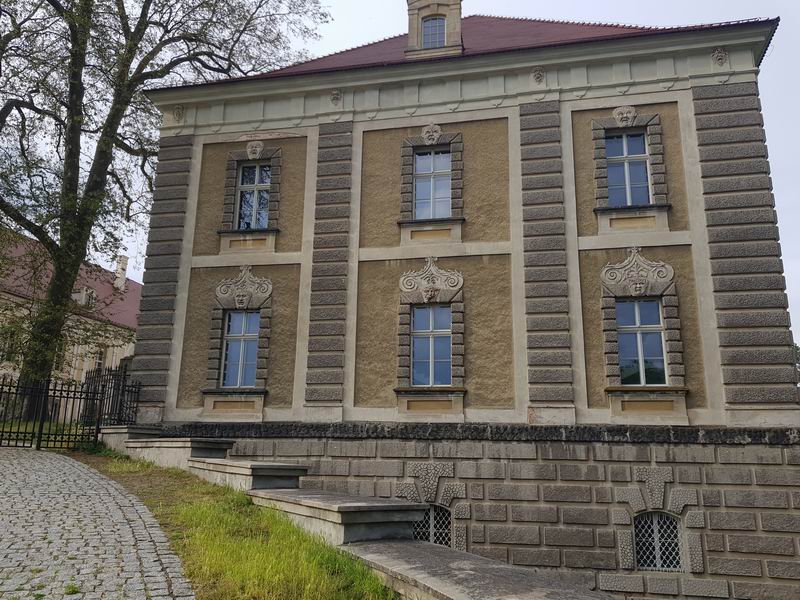Zamek Żagań Pałac Lobkowitzów w Żaganiu - strona wschodnia