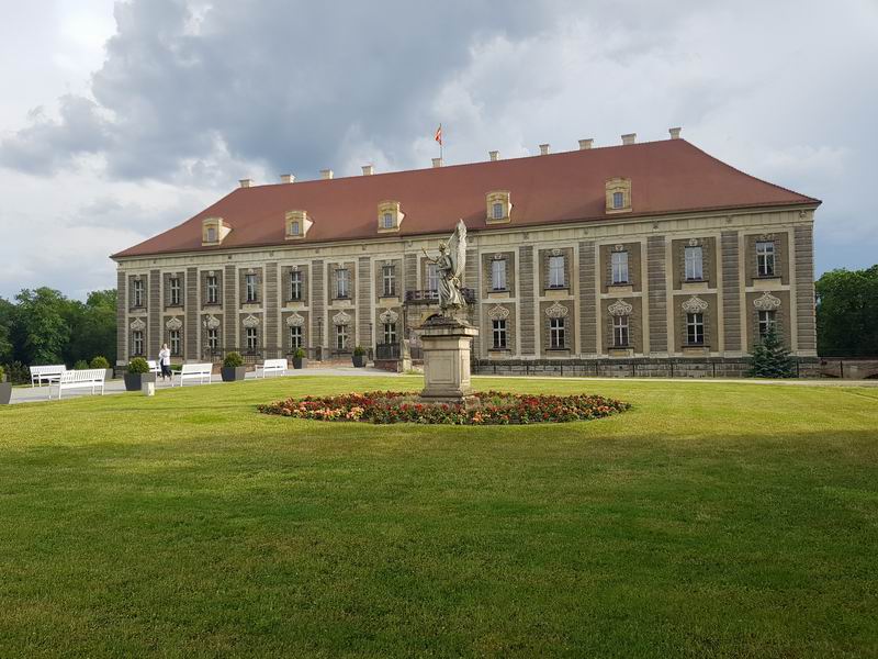 Zamek Żagań Pałac Lobkowitzów w Żaganiu - strona północna