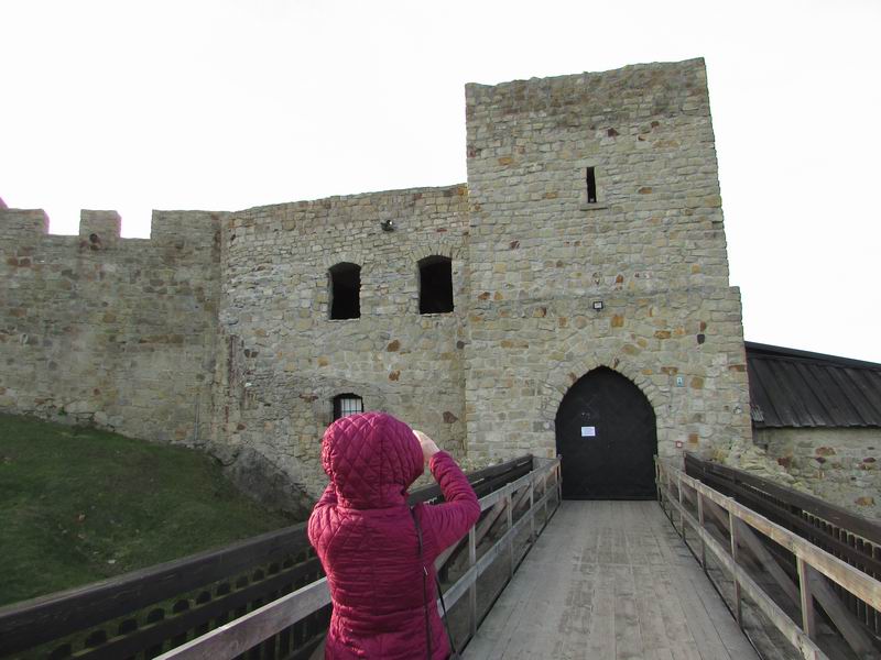 Zamek Dobczyce Wrota do zamku