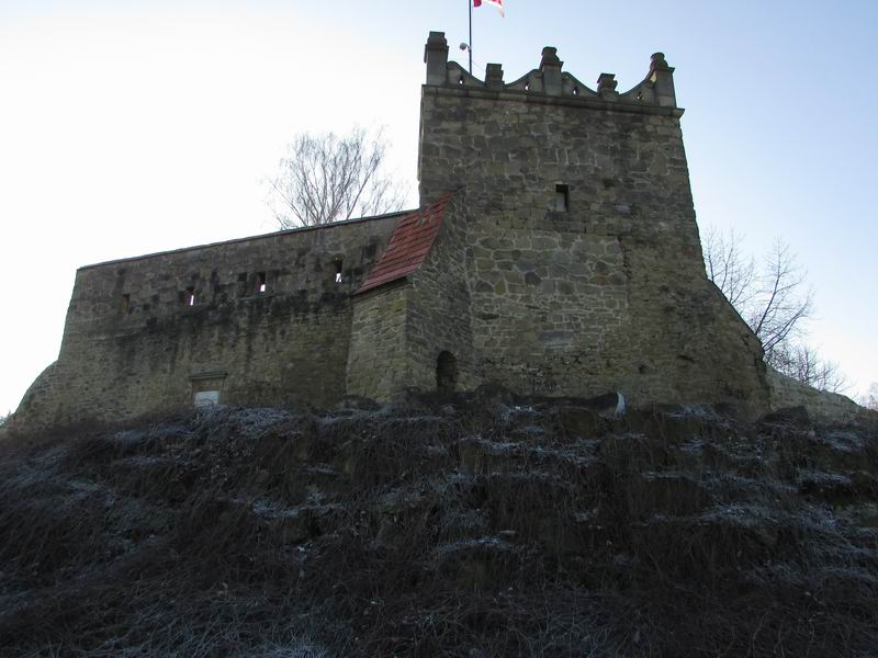 Zamek Nowy Sącz Pozostałości zamku w Nowym Sączu.
