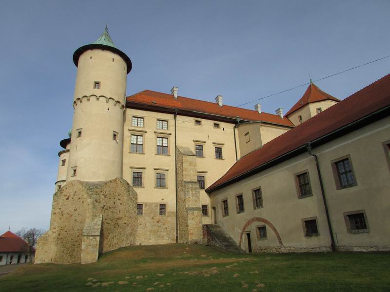 Zamek Wiśnicz Południowa strona zamku