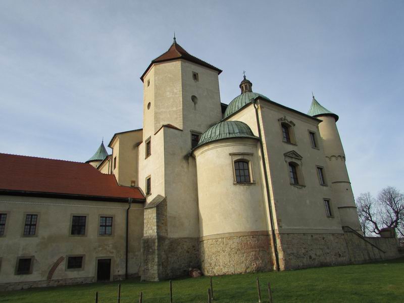 Zamek Wiśnicz Wschodnia strona zamku