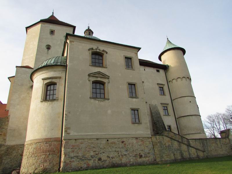 Zamek Wiśnicz Wschodnia strona zamku