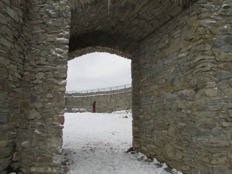 Zamek Rytro Wejście do zamku