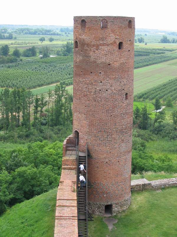Zamek Czersk Wieża południowa