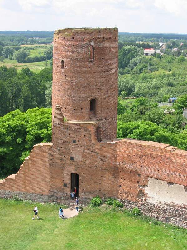 Zamek Czersk Wieża zachodnia