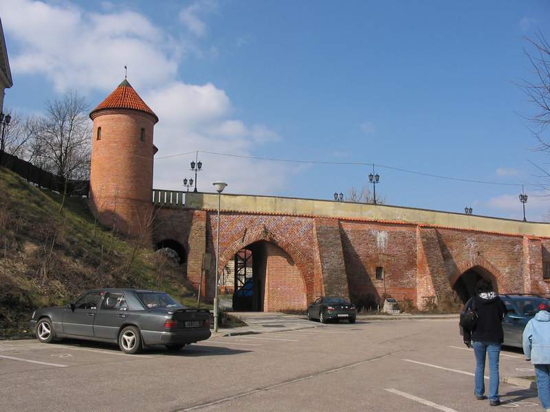 Zamek Pułtusk Wjazd do zamku