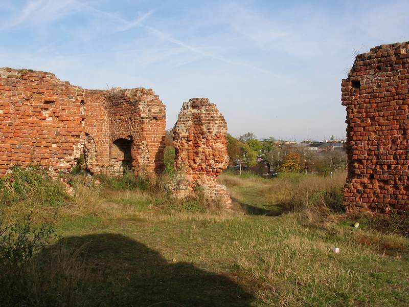 Zamek Sochaczew Ruiny