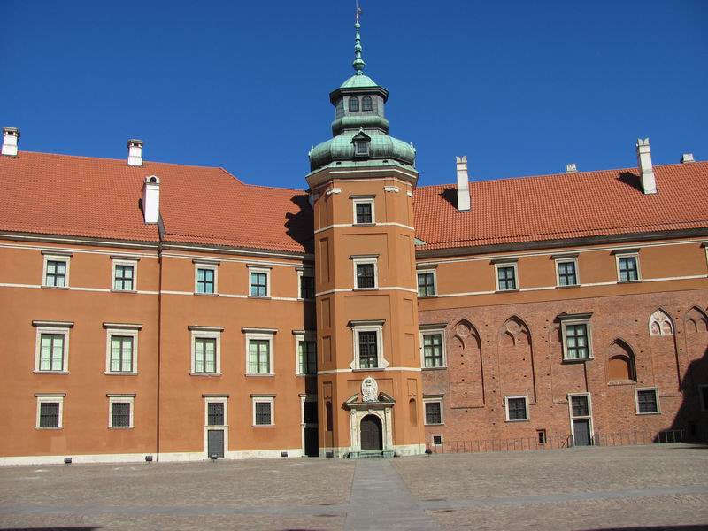Zamek Warszawa Dziedziniec