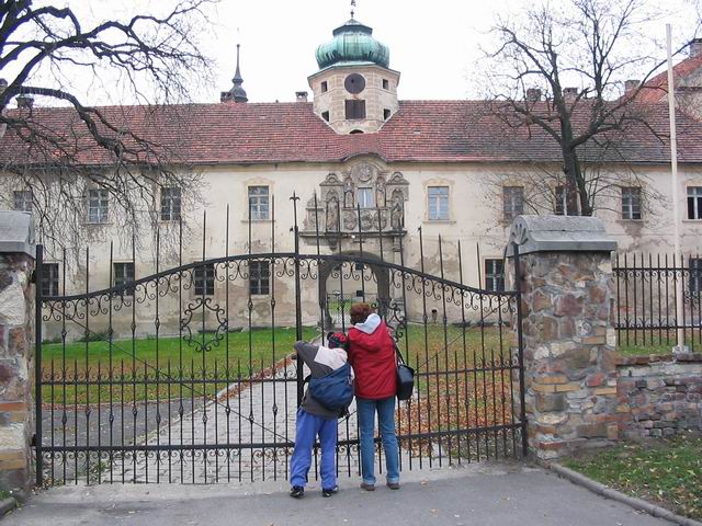 Zamek Głogówek Widok od frontu