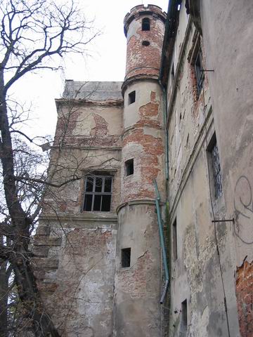 Zamek Głogówek Widok z tyłu