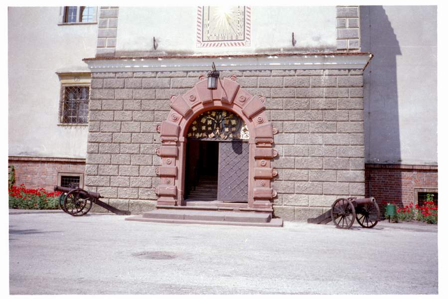 Zamek Baranów Sandomierski Wejście