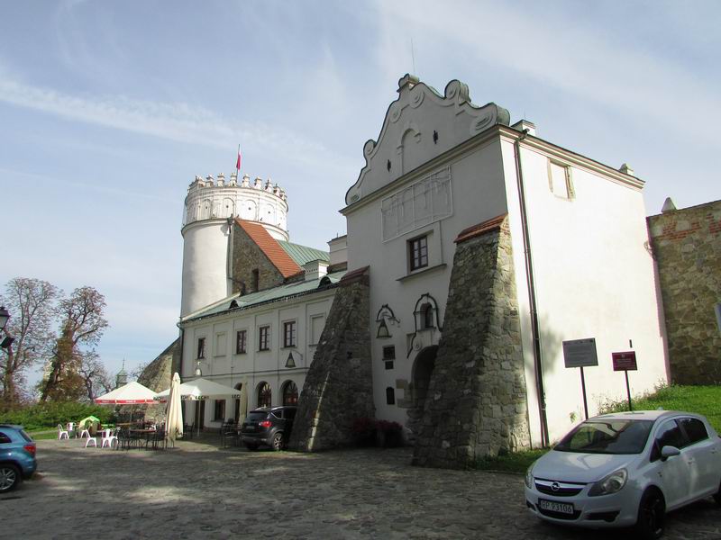 Zamek Przemyśl Północna strona zamku