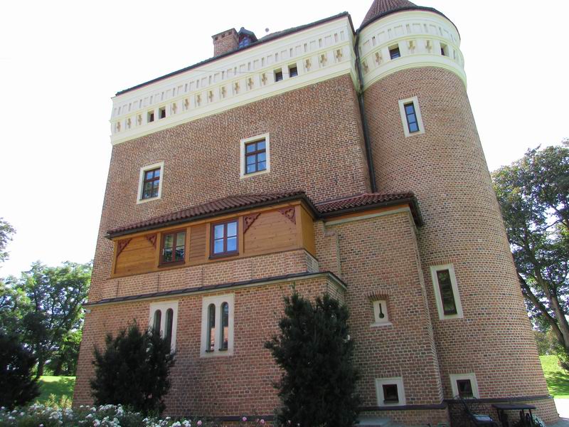 Zamek Rzemień Strona północna zamku