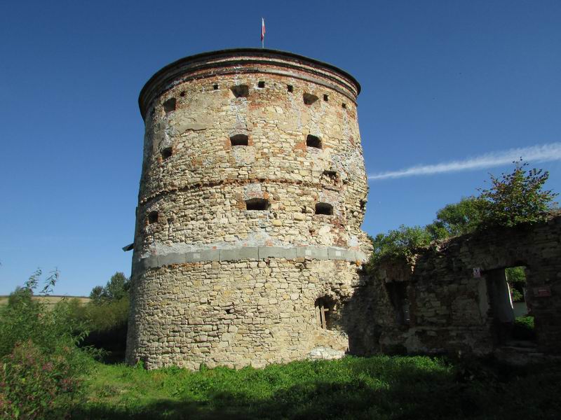 Zamek Węgierka Strona południowa
