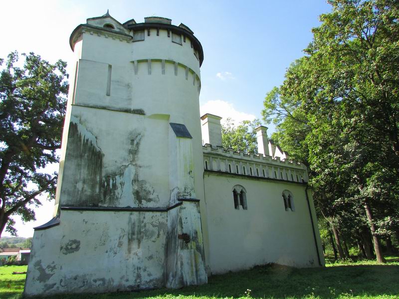 Zamek Zawada Strona północna.