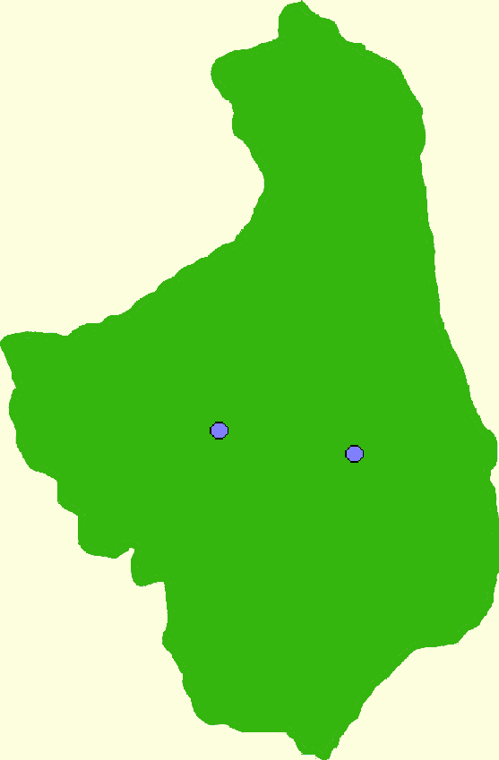 Mapa zamków województwa podlaskiego