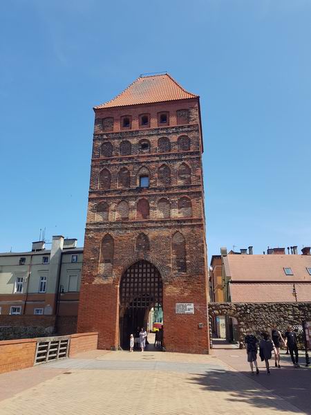 Zamek Chojnice Brama Człuchowska