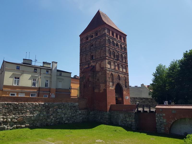 Zamek Chojnice Brama Człuchowska